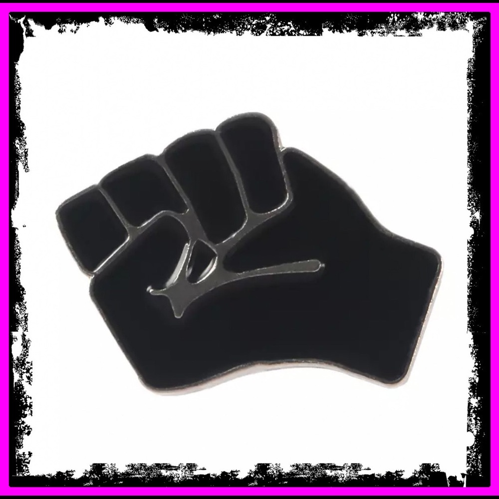 BLM - Black Lives Matter Handmade Enamel Pin - Picture 10 of 16